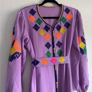 Purple Moroccan Caftan